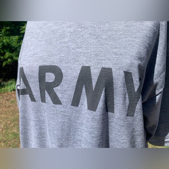 Vintage Short Sleeve Army Shirt with Reflective Decals - Picture 7 of 11